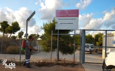 El Ayuntamiento de Orihuela intensifica la desinfección ante el COVID-19 en todo el municipio
