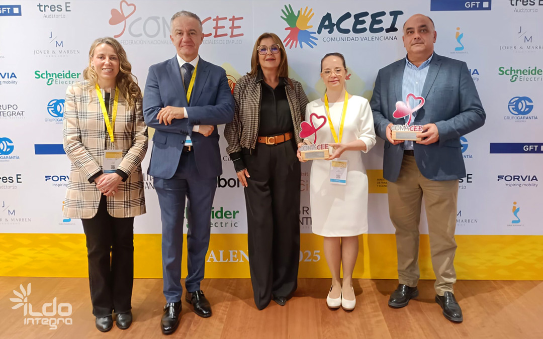 ILDO recibe un Premio Nacional al Mejor Centro Especial de Empleo